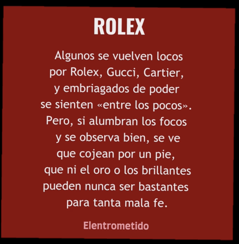 Rolex - Gate, el poder de las marcas.